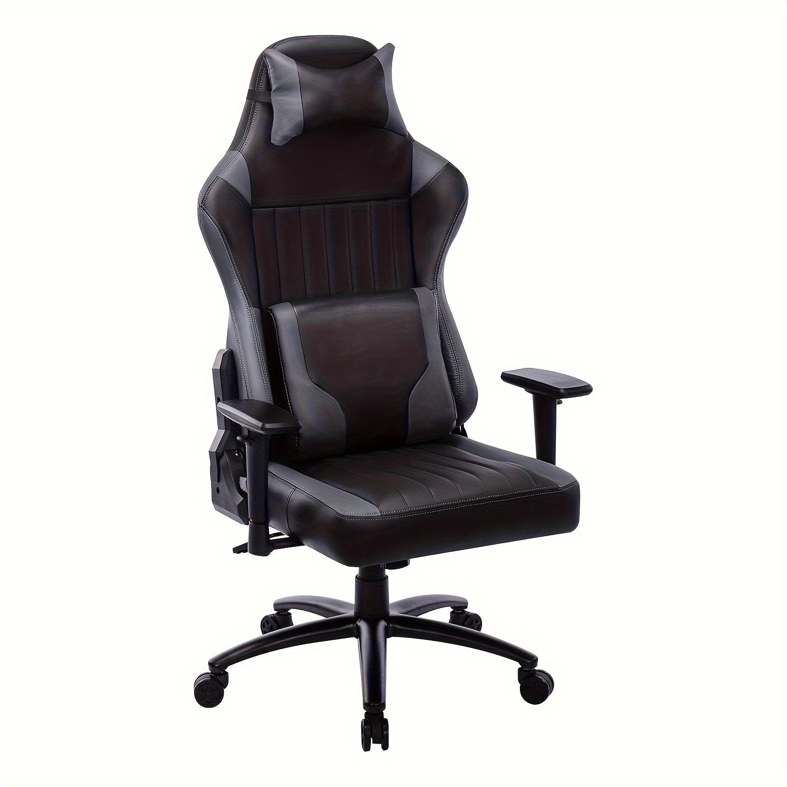 Recliner Executive Chair Ergonomic Gaming Chair Home Office Desk Chair With Wheels High Back Computer Chair With Lift Armrest, Lumbar Support, Headrest