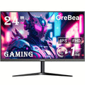 Grebear 24-Inch Gaming Monitor with 165/144Hz Refresh Rate - FHD 1080P IPS Screen, 1Ms (GTG), Perfect for Home Office Use, 100% Srgb, HDR, DP, Built-In Speakers, Tiltable, VESA Compatible.