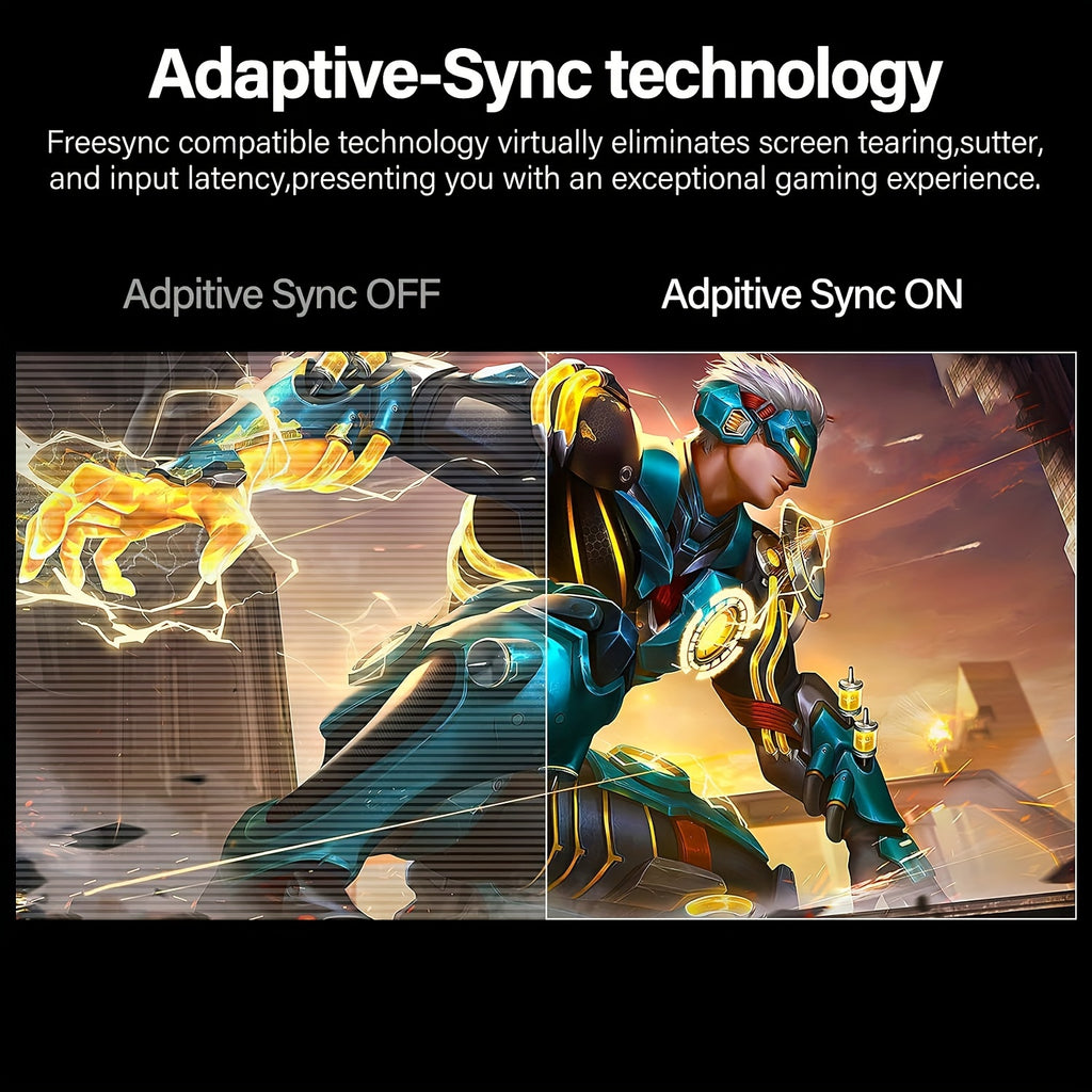 24.5-inch CRUA Curved Gaming Monitor 180Hz, 2800R Ultra Curvature PC Screen Full HD 1080P, Bezel-less Computer Monitor With FreeSync And EyeCare Technology, VESA Support